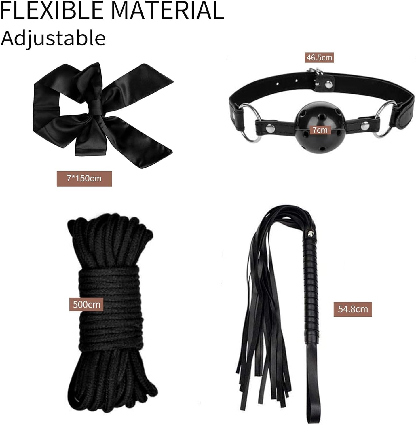 BDSM Restraints Sex Toys 10 Pcs Set