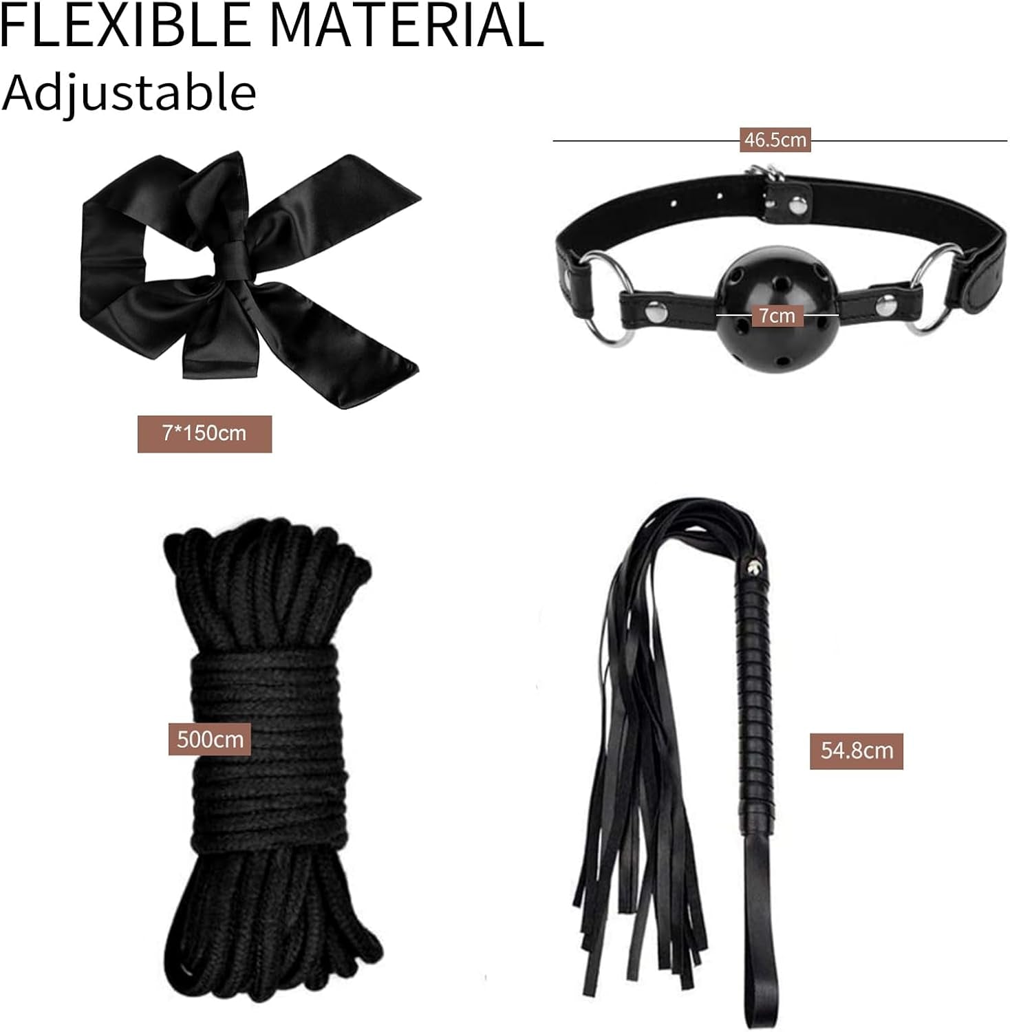 BDSM Restraints Sex Toys 10 Pcs Set