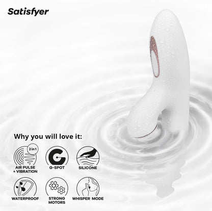 Pro G-Spot Rabbit, White