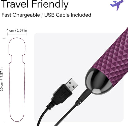Handheld Cordless Personal Wand Massager 