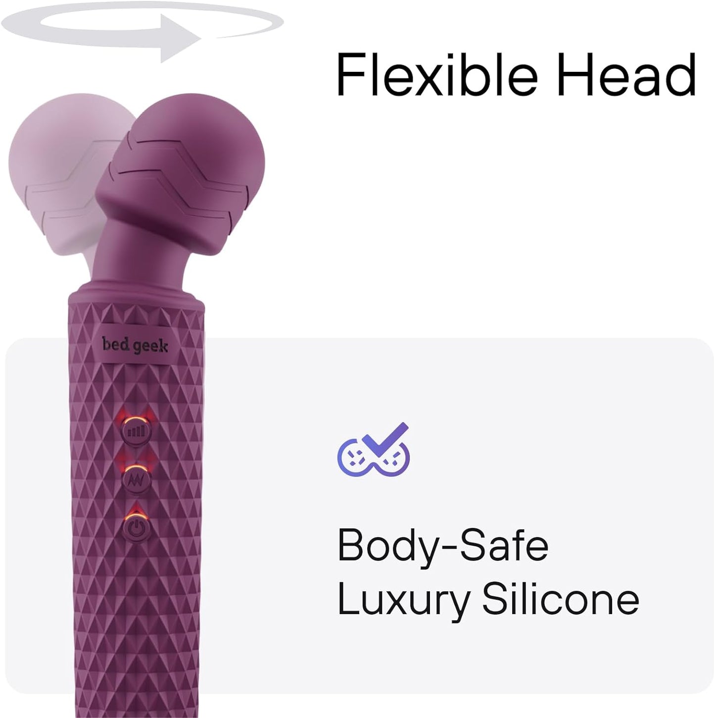 Handheld Cordless Personal Wand Massager 