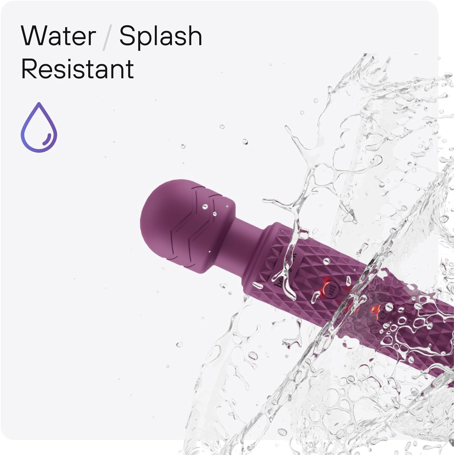 Handheld Cordless Personal Wand Massager 