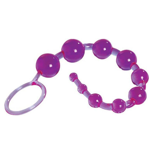 Purple Anal Beads 10.75 Inch