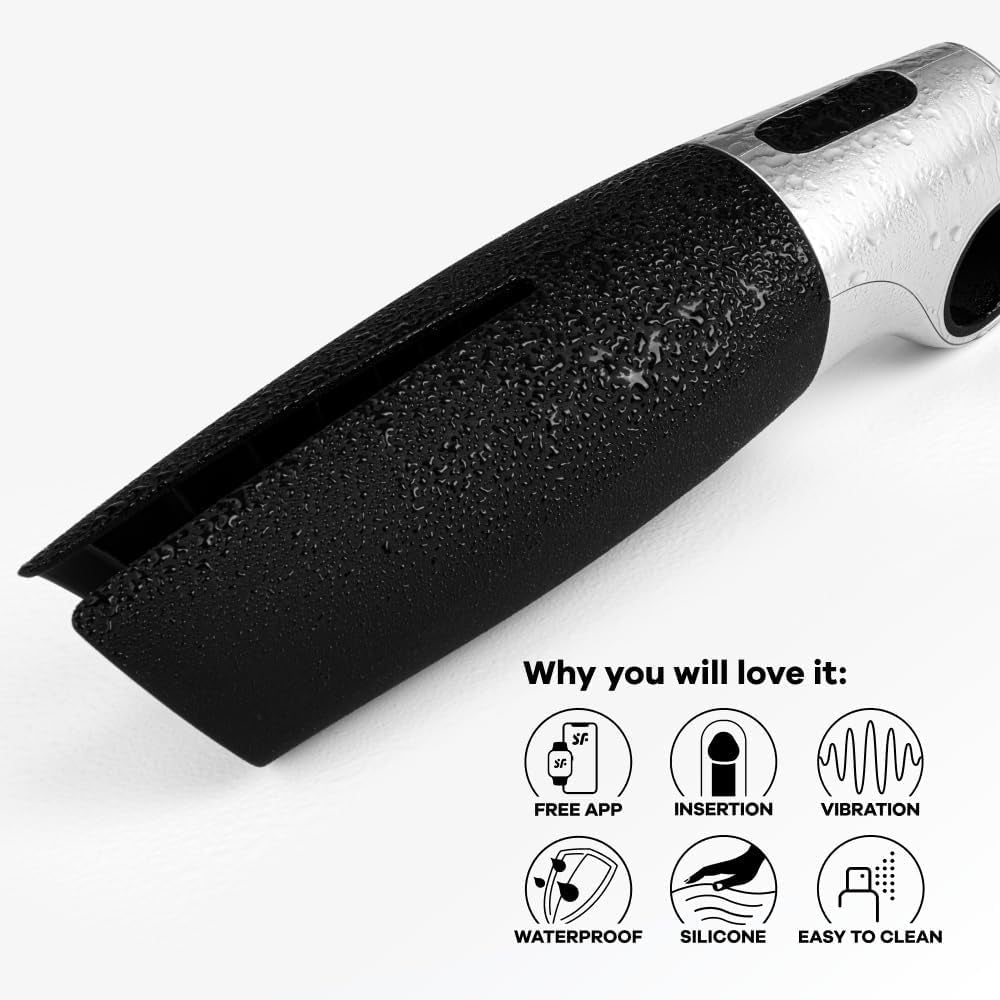 Power Masturbator Black/Silver